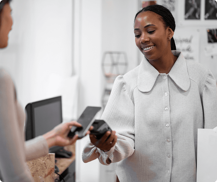 Person holding a target