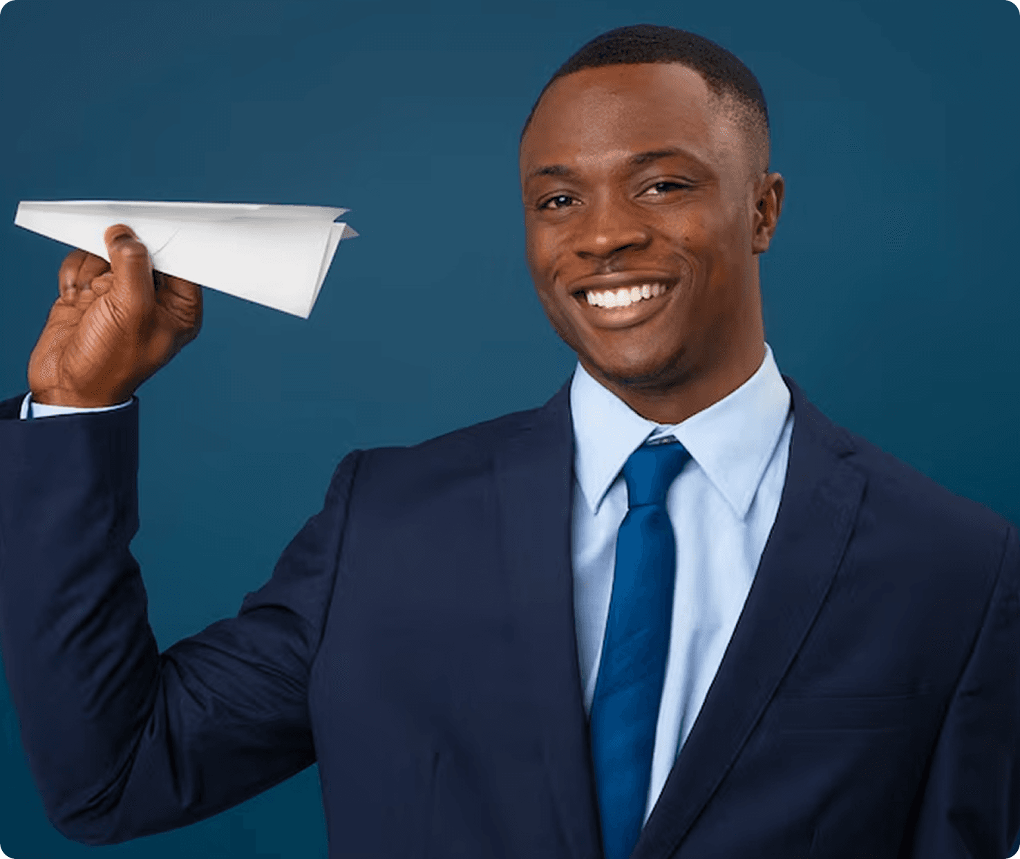 Person holding a target